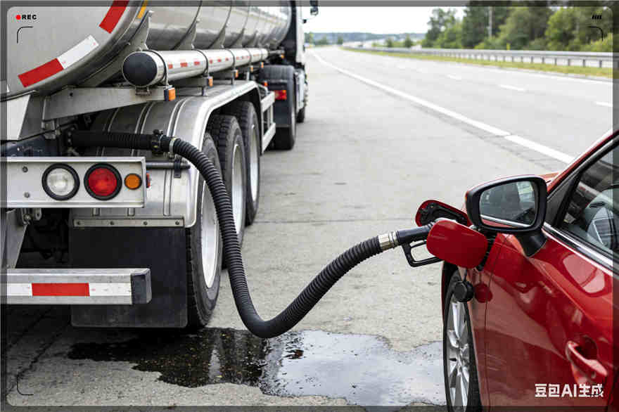 西安区汽车救援送水案例